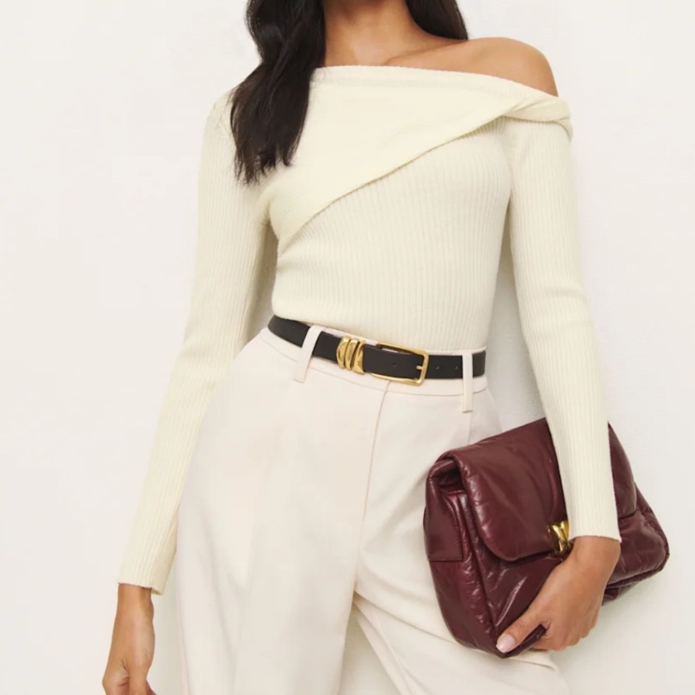Reformation Merino Wool Sweater NWT run small